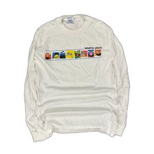VTG 90's S Sesame Street Place TV Promo T Shirt Elmo